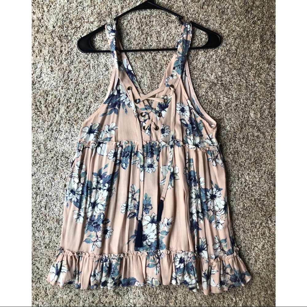 Sage tank top